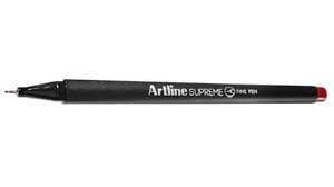 Artline Supreme Fine Keçe Uçlu Kalem Uç:0,4mm KırmızıDövme Kalemleri