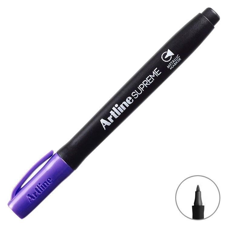 Artline Supreme Metalik Markör Uç:1,0mm Metalik MorArtline Supreme Metalik Markör Uç:1,0mm Metalik Mor - Kirtasiyem.netParmanent Ve Markörler