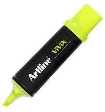 Artline Vivix Highlighter Fluoro.YellowArtline Vivix Highlighter Fluoro.Yellow - Kirtasiyem.netFosforlu Kalemler