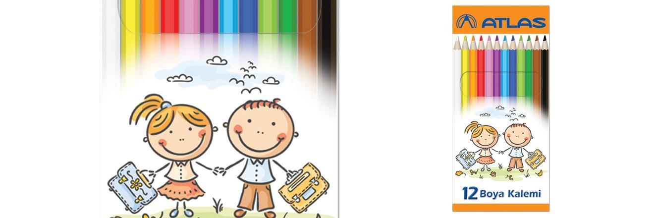 Atlas Kuru Boya 12 Renk 1/1Atlas Kuru Boya 12 Renk 1/1 - Kırtasiyem.netKuru Boyalar