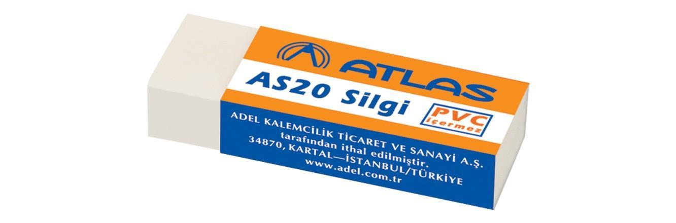 Atlas Silgi 20.LiAtlas Silgi 20.Li - Kirtasiyem.netSilgiler