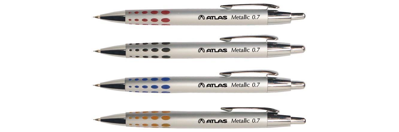 Atlas Versatil Kalem Metalic 0.7 *20Atlas Versatil Kalem Metalic 0.7 *20 - Kirtasiyem.netVersatil ( Uçlu ) Kalemler