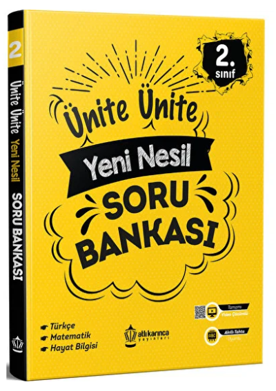 Atlıkarınca 2. Sınıf Ünite Yeni Nesil Soru BankasıAtlıkarınca 2. Sınıf Ünite Yeni Nesil Soru Bankası - Kirtasiyem.net2.Sınıf