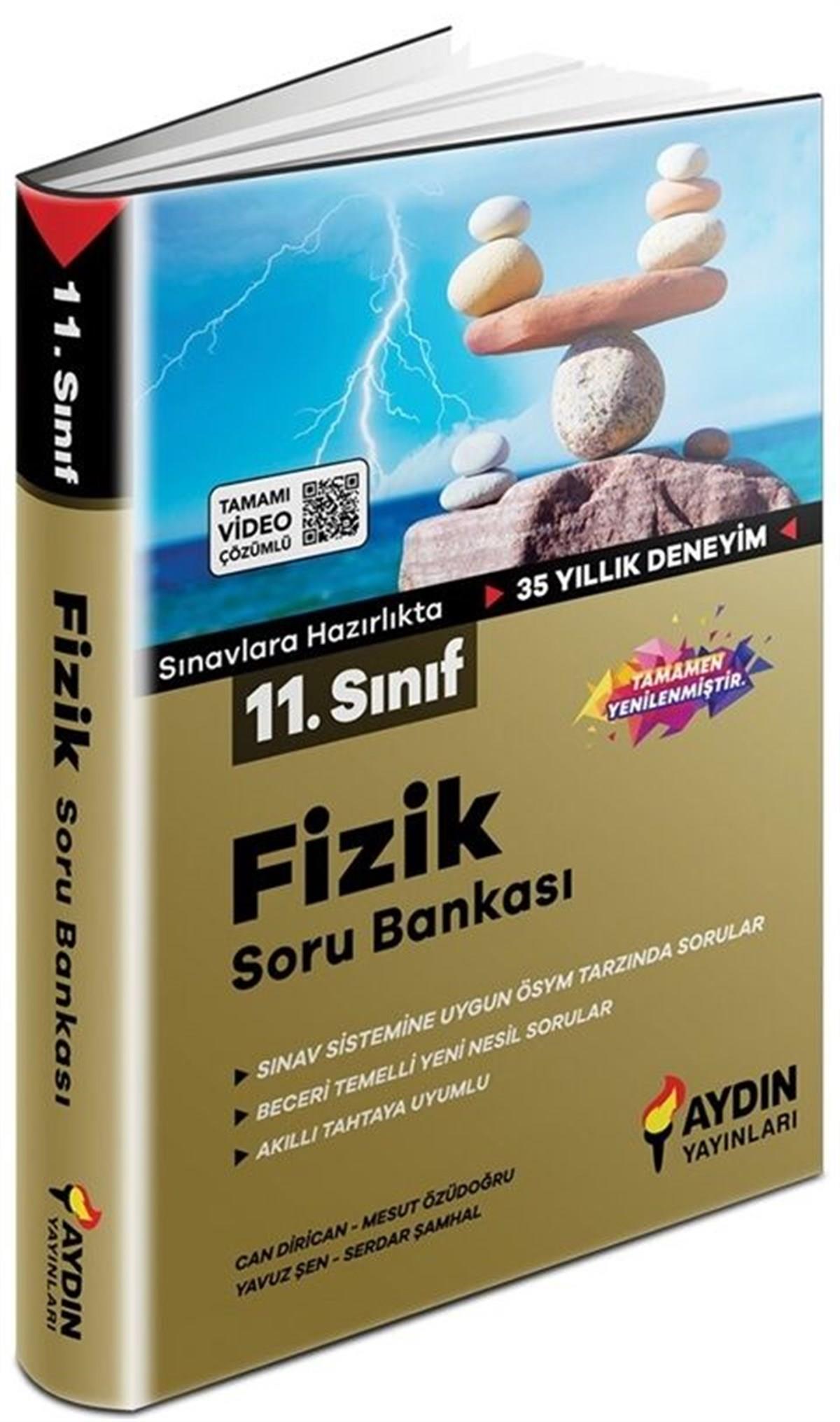 Aydın 11. Sınıf Fizik Soru Bankası (Kampanyalı Ürün)Aydın 11. Sınıf Fizik Soru Bankası (Kampanyalı Ürün) - Kirtasiyem.net11.Sınıf