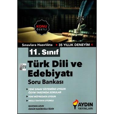 Aydın 11. Sınıf Türk Dili ve Edebiyatı Konu Özetli Soru BankasıAydın 11. Sınıf Türk Dili ve Edebiyatı Konu Özetli Soru Bankası - Kirtasiyem.net11.Sınıf