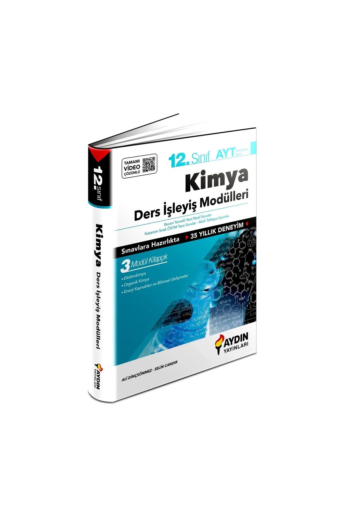 Aydın 12. Sınıf Kimya Ders İşleyiş ModülleriAydın 12. Sınıf Kimya Ders İşleyiş Modülleri - Kirtasiyem.net12.Sınıf