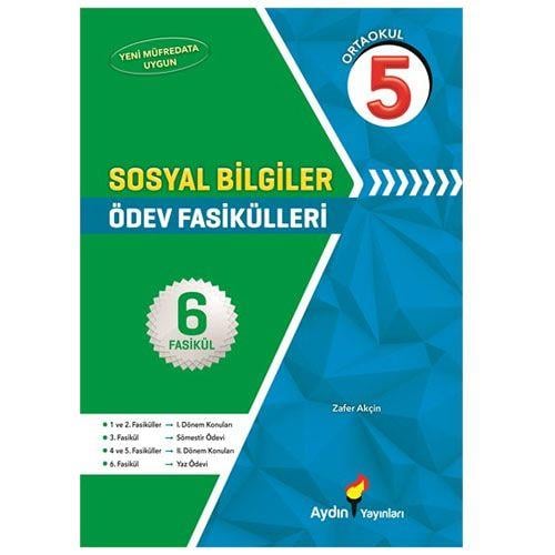 Aydın 5. Sınıf Sosyal Bilgiler Ödev FasikülleriAydın 5. Sınıf Sosyal Bilgiler Ödev Fasikülleri - Kirtasiyem.net5.Sınıf