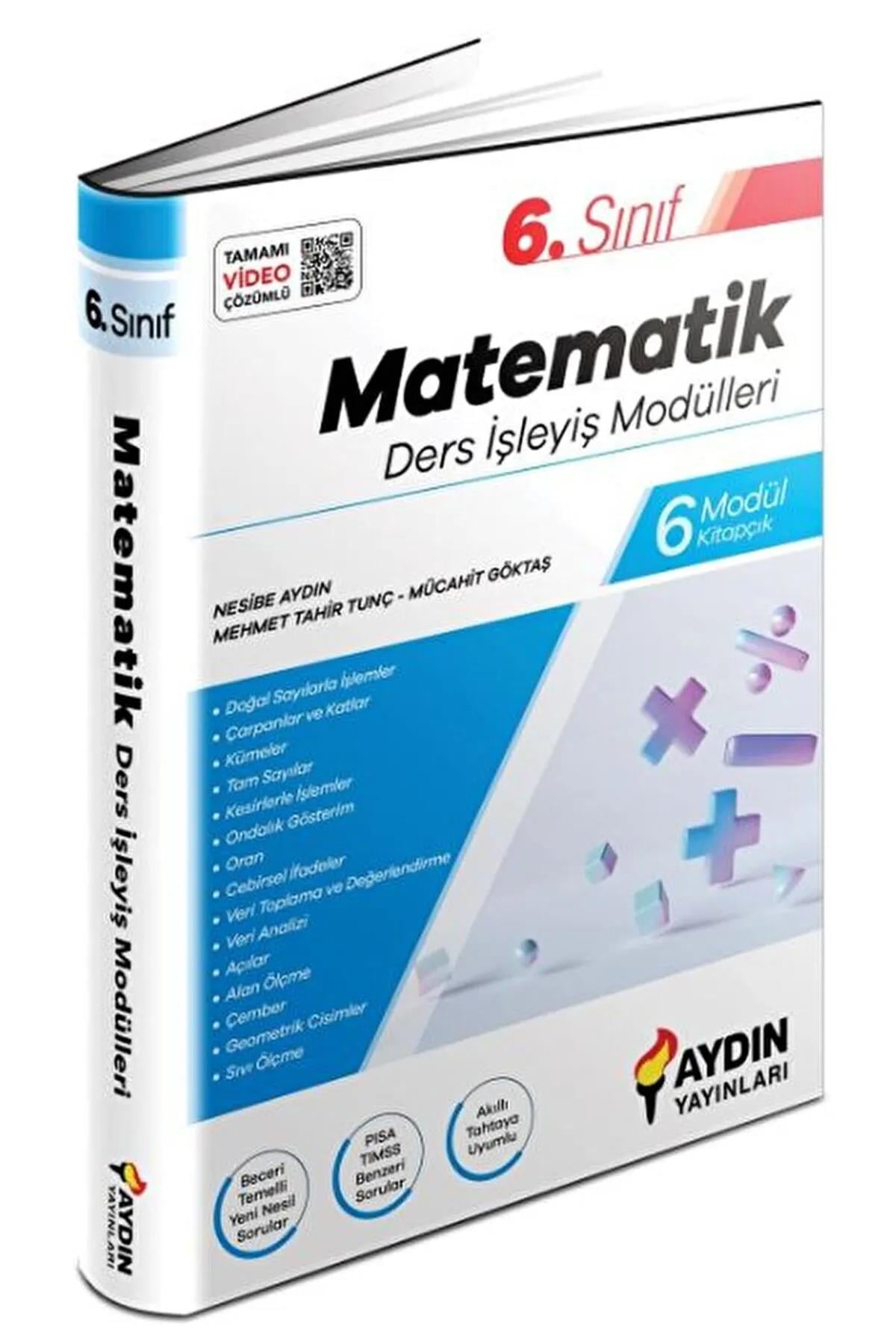 Aydın 6. Sınıf Matematik Ders İşleyiş ModülleriAydın 6. Sınıf Matematik Ders İşleyiş Modülleri - Kirtasiyem.net6.Sınıf