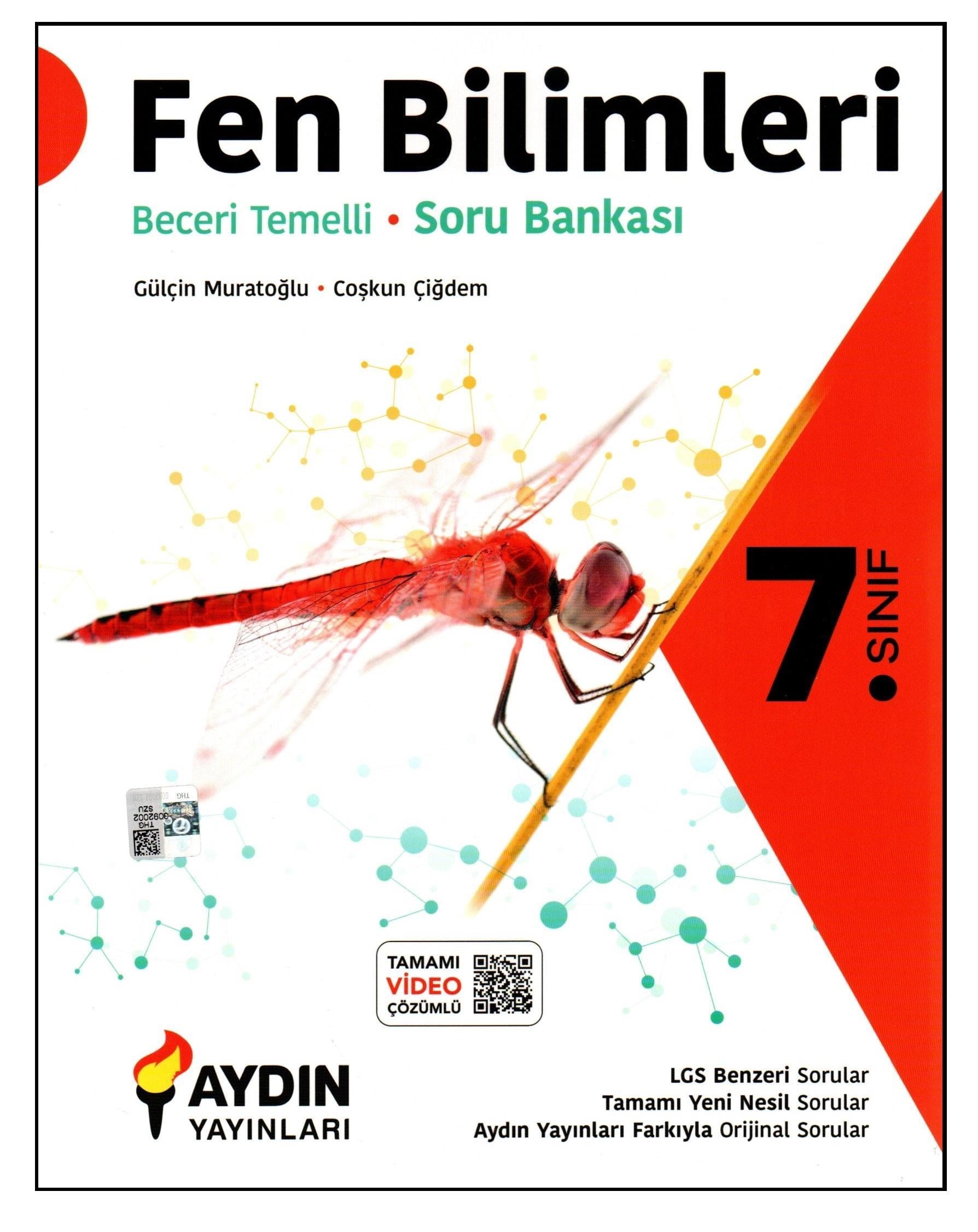 Aydın 7. Sınıf Fen Bilimleri Beceri Temelli Soru BankasıAydın 7. Sınıf Fen Bilimleri Beceri Temelli Soru Bankası - Kirtasiyem.net7.Sınıf