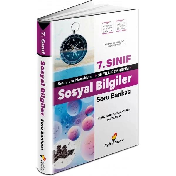 Aydın 7. Sınıf Sosyal Bilgiler Soru Bankası (Kampanyalı Ürün)Aydın 7. Sınıf Sosyal Bilgiler Soru Bankası (Kampanyalı Ürün) - Kirtasiyem.net7.Sınıf