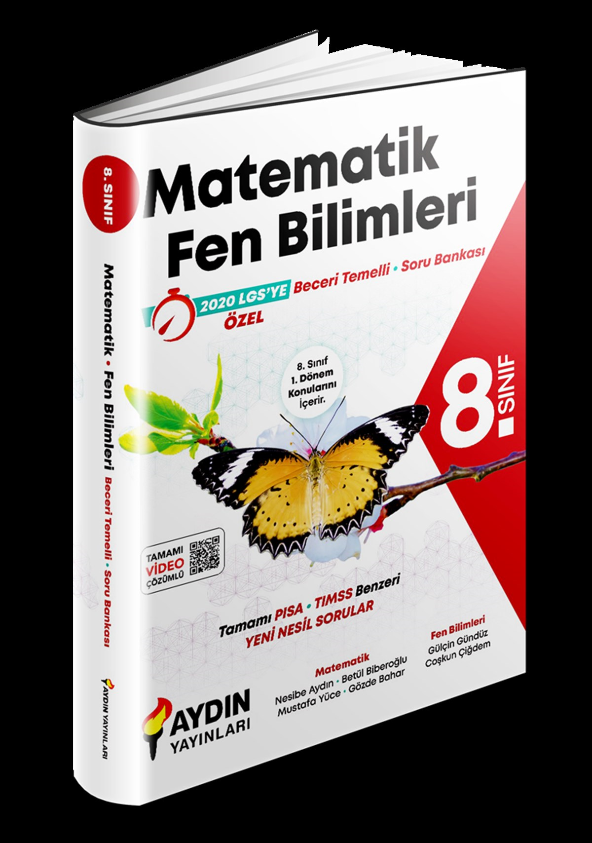 Aydın 8. Sınıf 1. Dönem Matematik ve Fen Bilimleri Beceri Temelli Soru Bankası (2020 LGS) (Kampanyalı Ürün)Aydın 8. Sınıf 1. Dönem Matematik ve Fen Bilimleri Beceri Temelli Soru Bankası (2020 LGS) (Kampanyalı Ürün) - Kirtasiyem.net8.Sınıf