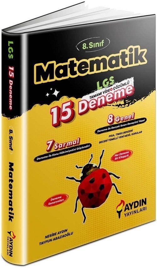 Aydın 8. Sınıf Matematik 15 Deneme LGS Aydın 8. Sınıf Matematik 15 Deneme LGS  - Kirtasiyem.net8.Sınıf