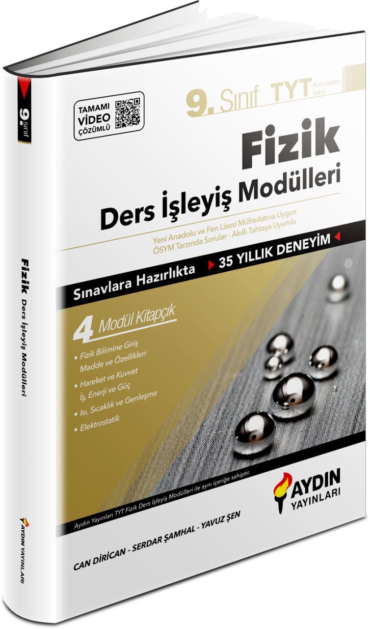 Aydın 9. Sınıf Fizik Ders İşleyiş Modülleri (Kampanyalı Ürün)Aydın 9. Sınıf Fizik Ders İşleyiş Modülleri (Kampanyalı Ürün) - Kirtasiyem.net9.Sınıf
