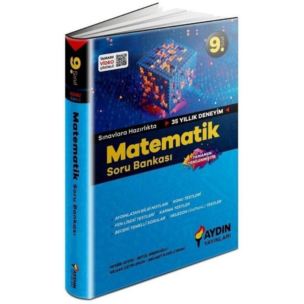 Aydın 9. Sınıf Matematik Konu Özetli Soru BankasıAydın 9. Sınıf Matematik Konu Özetli Soru Bankası - Kirtasiyem.net9.Sınıf