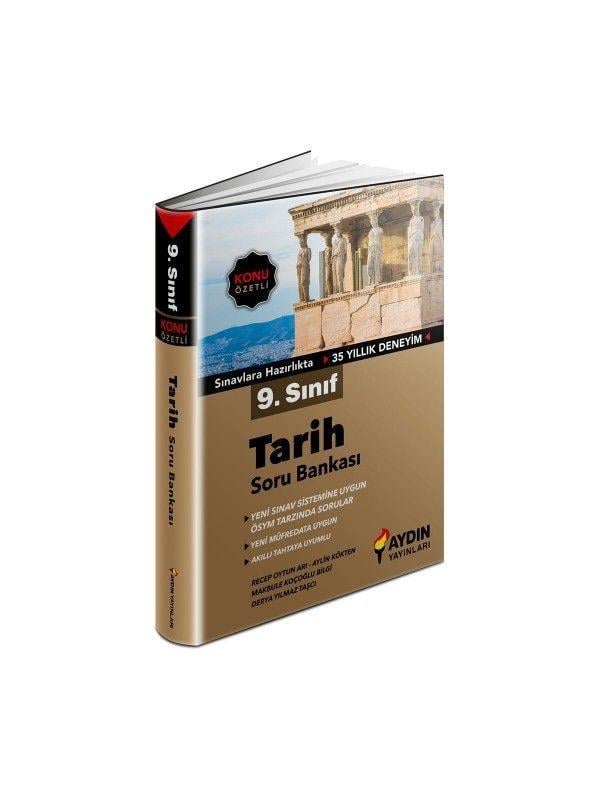 Aydın 9. Sınıf Tarih Konu Özetli Soru BankasıAydın 9. Sınıf Tarih Konu Özetli Soru Bankası - Kirtasiyem.net9.Sınıf