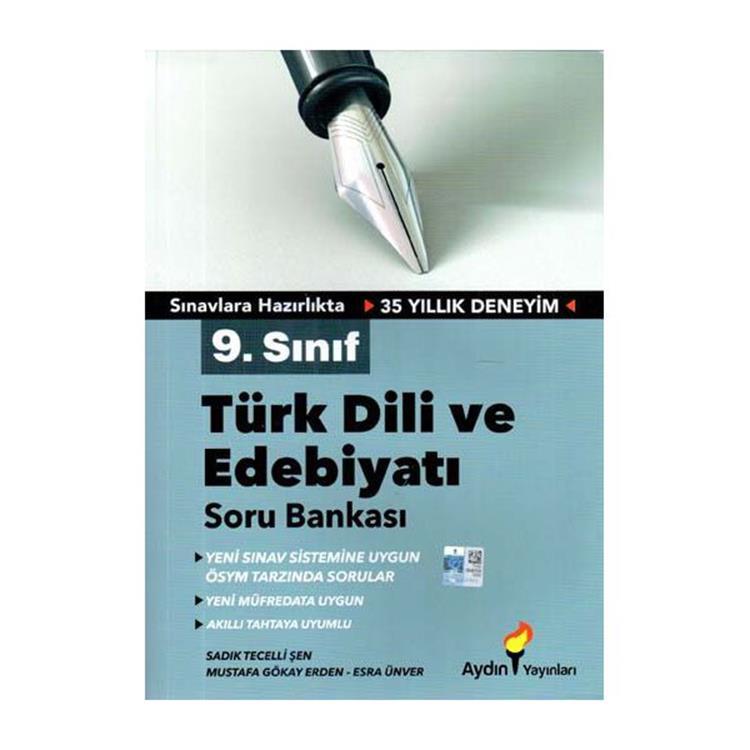 Aydın 9. Sınıf Türk Dili ve Edebiyatı Soru Bankası Aydın 9. Sınıf Türk Dili ve Edebiyatı Soru Bankası  - Kirtasiyem.net9.Sınıf