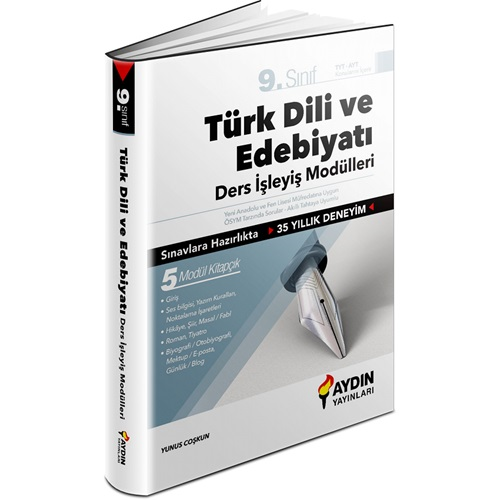 Aydın 9. Sınıf Türk Dili ve Edebiyatı Ders İşleyiş ModülleriAydın 9. Sınıf Türk Dili ve Edebiyatı Ders İşleyiş Modülleri - Kirtasiyem.net9.Sınıf