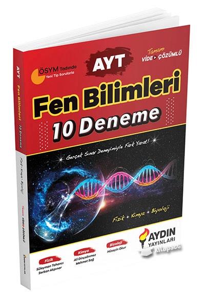Aydın AYT Fen Bilimleri 10 DenemeAydın AYT Fen Bilimleri 10 Deneme - Kirtasiyem.netAYT