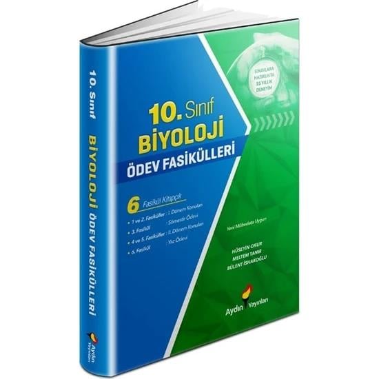 Aydın Biyoloji Ödev Fasikülleri 10Aydın Biyoloji Ödev Fasikülleri 10 - Kirtasiyem.net10.Sınıf