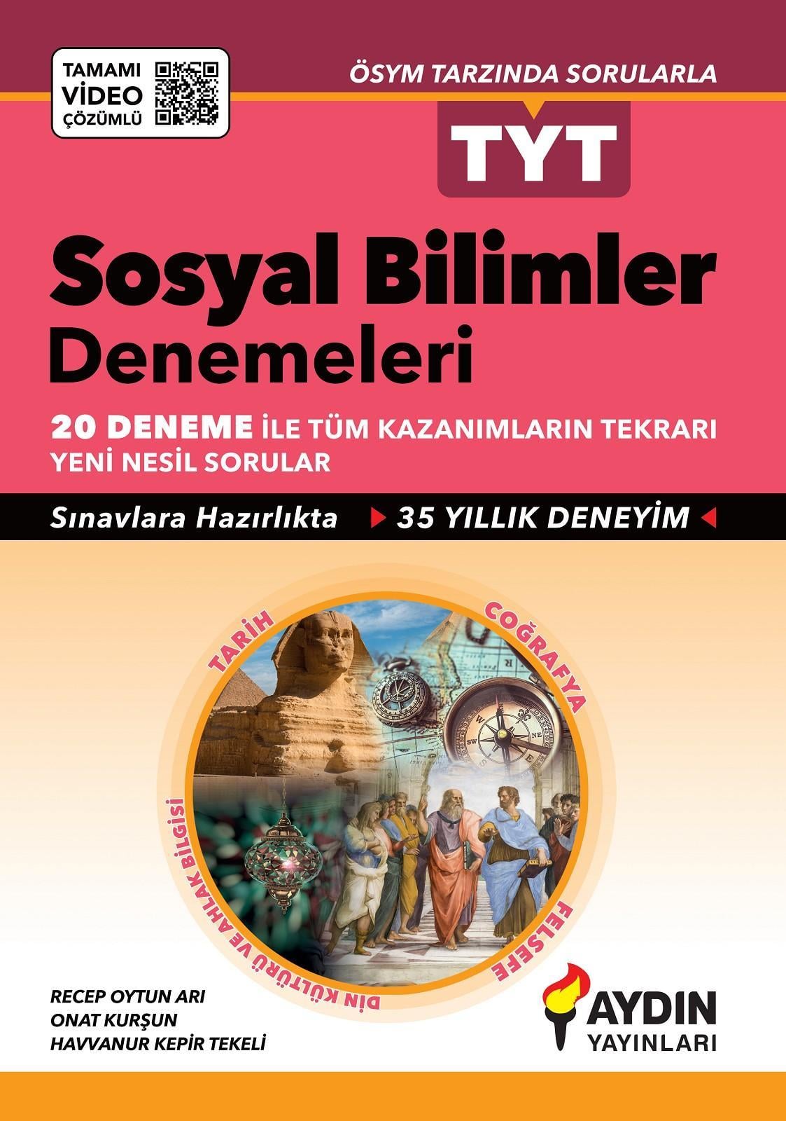 Aydın TYT Sosyal Bilimler 20 DenemeAydın TYT Sosyal Bilimler 20 Deneme - Kirtasiyem.netTYT
