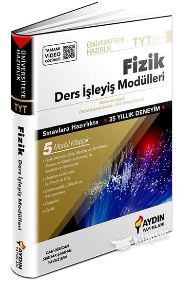 Aydın Üniversiteye Hazırlık TYT Fizik Ders İşleyiş ModülleriAydın Üniversiteye Hazırlık TYT Fizik Ders İşleyiş Modülleri - Kirtasiyem.netTYT