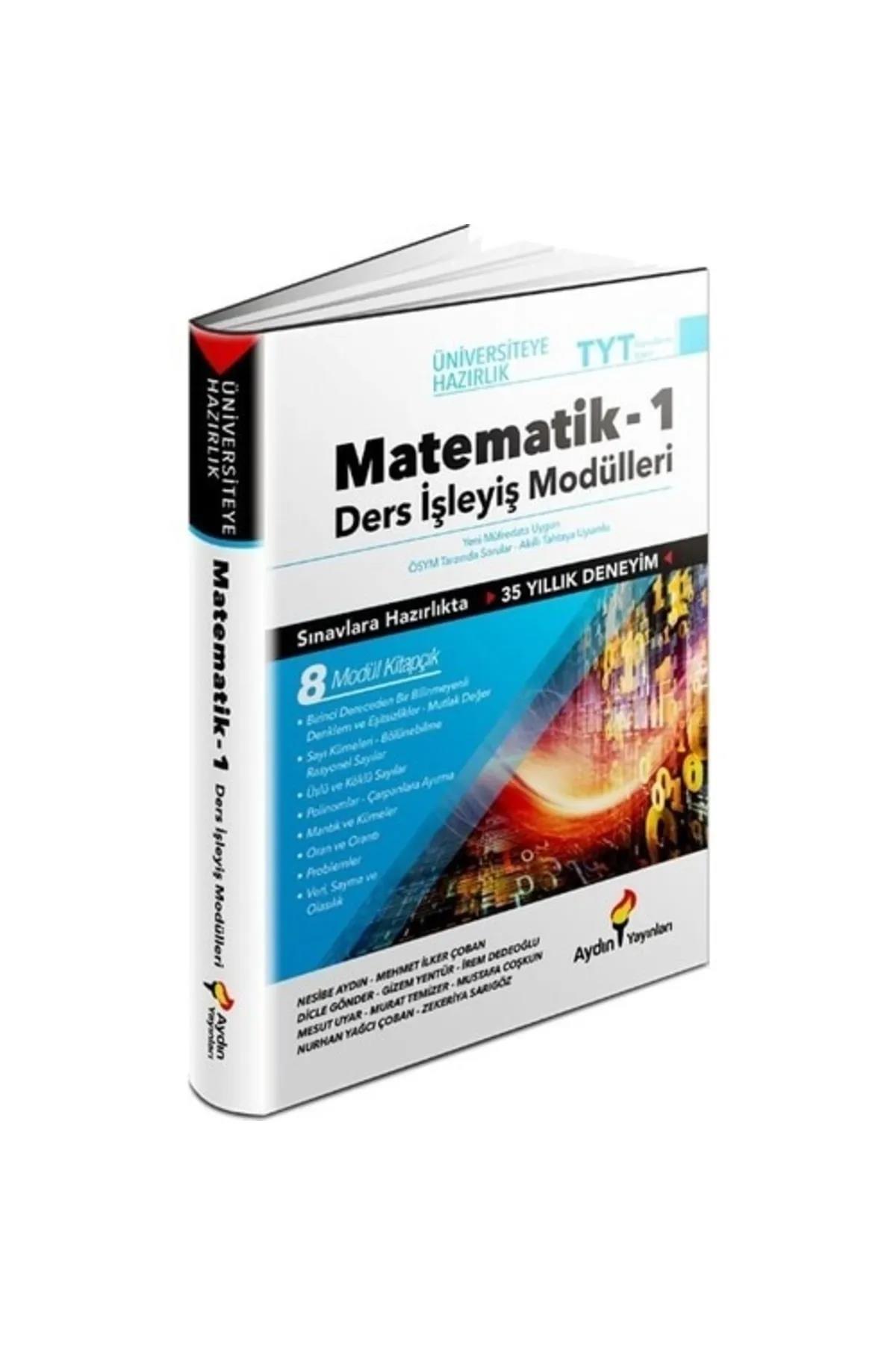 Aydın Üniversiteye Hazırlık TYT Matematik Ders İşleyiş ModülleriAydın Üniversiteye Hazırlık TYT Matematik Ders İşleyiş Modülleri - Kirtasiyem.netTYT