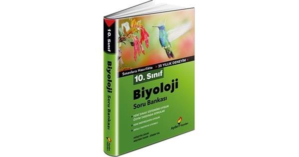 Aydın Yayınları 10. Sınıf Biyoloji Soru Bankası (Kampanyalı Ürün)Aydın Yayınları 10. Sınıf Biyoloji Soru Bankası (Kampanyalı Ürün) - Kirtasiyem.net10.Sınıf