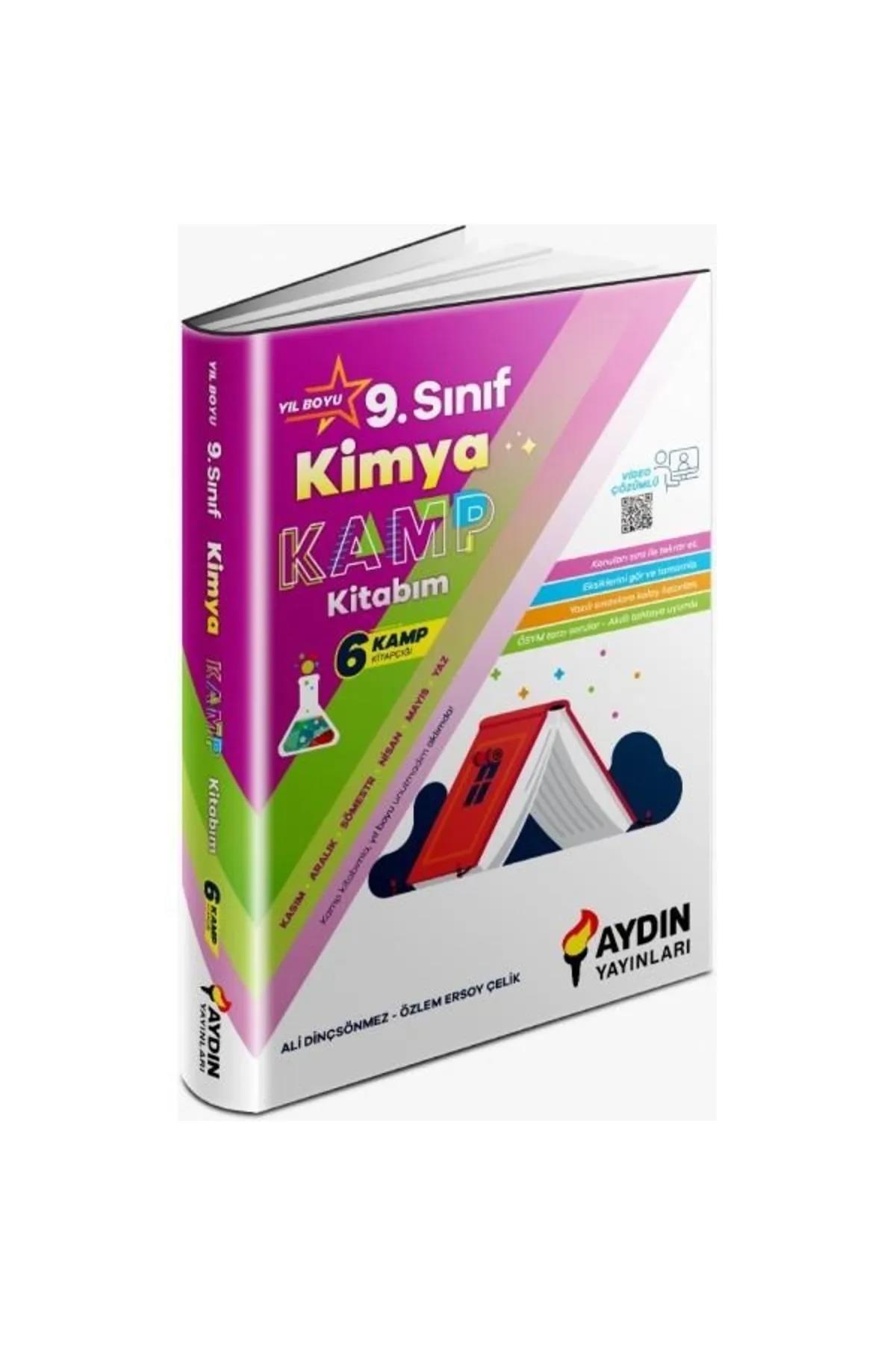 Aydın Yayınları 9. Sınıf Kimya Kamp KitabımAydın Yayınları 9. Sınıf Kimya Kamp Kitabım - Kirtasiyem.net9.Sınıf