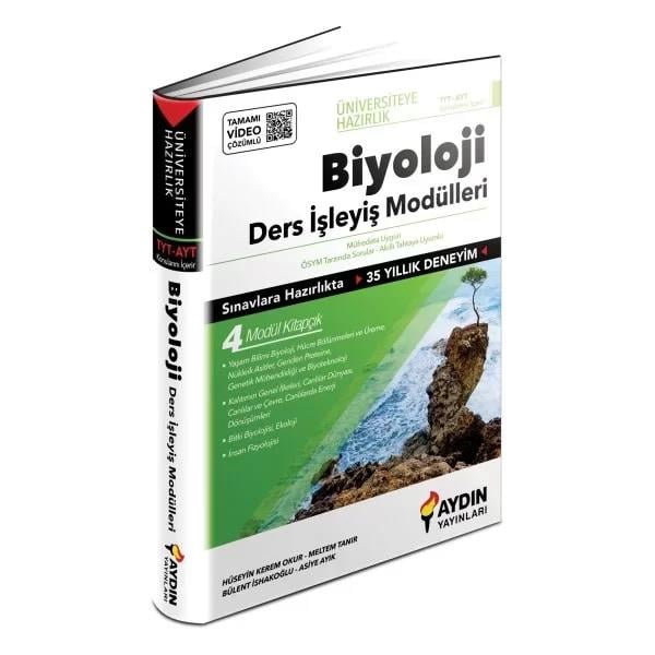 Aydın Yayınları Üniversiteye Hazırlık TYT-AYT Biyoloji Ders İşleyiş Modülleri (Kampanyalı Ürün)Aydın Yayınları Üniversiteye Hazırlık TYT-AYT Biyoloji Ders İşleyiş Modülleri (Kampanyalı Ürün) - Kirtasiyem.netTYT-AYT