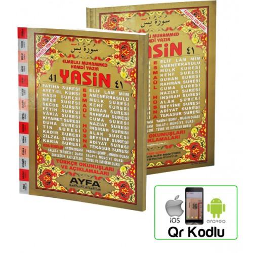 Ayfa 41 Yasin Orta Boy 2 Renk Fihristli Türkçe Okunuşlu Ayfa011Ayfa 41 Yasin Orta Boy 2 Renk Fihristli Türkçe Okunuşlu Ayfa011 - Kirtasiyem.netDini Kitaplar