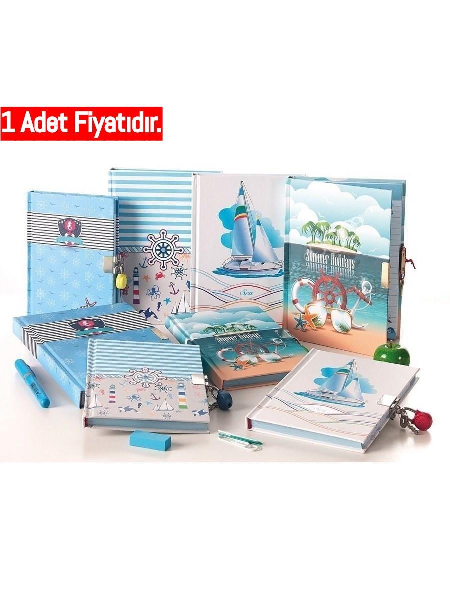 Bayındır Gemici Hatıra Defteri Kilitli 14X20 128 Yaprak Bhe0480 (1 Adet)Bayındır Gemici Hatıra Defteri Kilitli 14X20 128 Yaprak Bhe0480 - Kirtasiyem.netHatıra Defterleri
