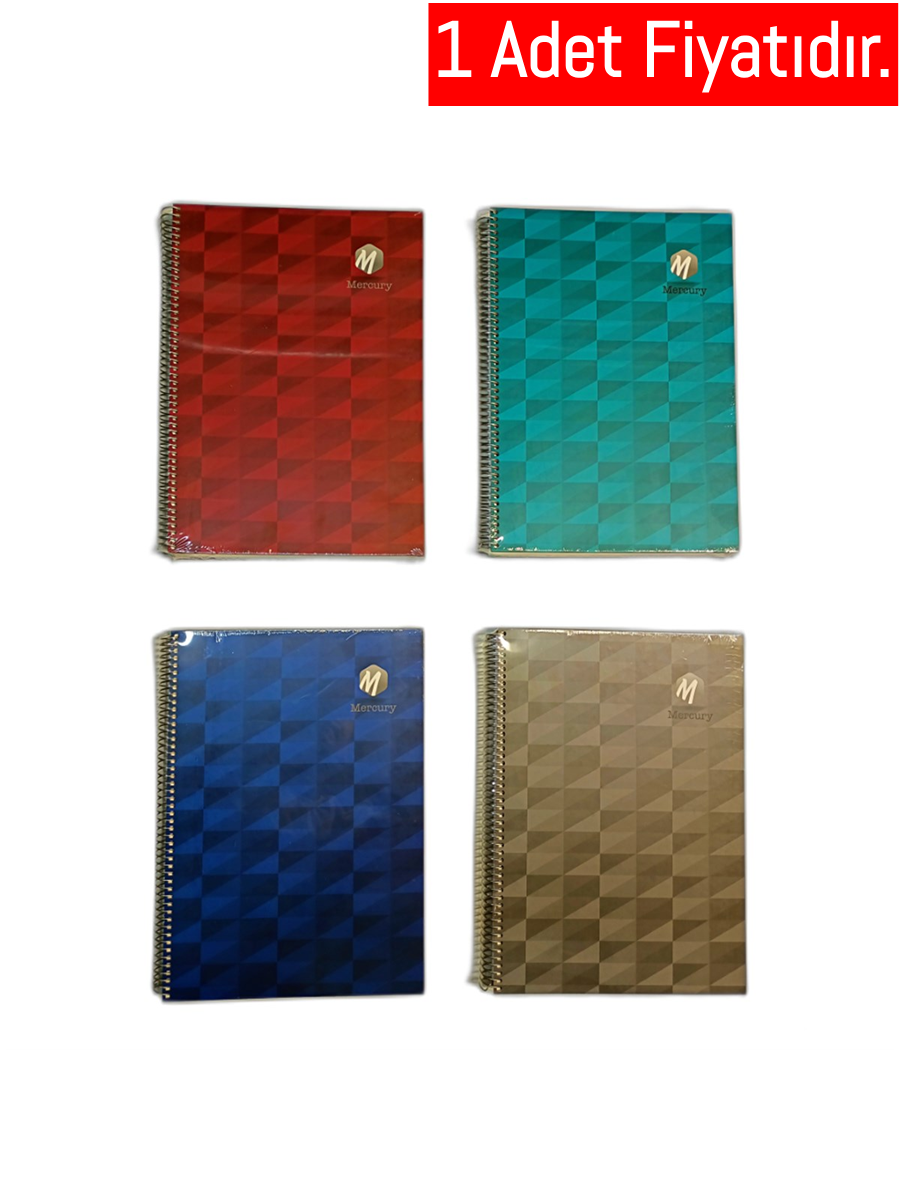 Bayındır Mercury Defter Sert Kapak Kareli A4 Sp. 140-4 Yaprak BSD0600 (1 Adet)Bayındır Mercury Defter Sert Kapak Kareli A4 Sp. 140-4 Yaprak BSD0600 - Kirtasiyem.netSert Kapak Defterler