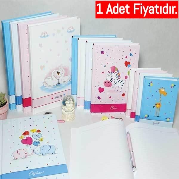 Bayındır Zoo Serisi 17X24 120 Yaprak Çizgili Bad0488 (1 Adet)Bayındır Zoo Serisi 17X24 120 Yaprak Çizgili Bad0488 - Kirtasiyem.netModelist Defterler