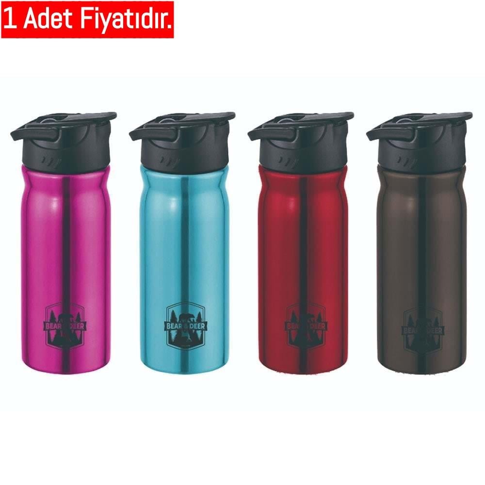 B&D Matara Çelik 500 Ml. (Xg-2937) Bd-Mt0001 B&D Matara Çelik 500 Ml. (Xg-2937) Bd-Mt0001 - Kirtasiyem.netMataralar