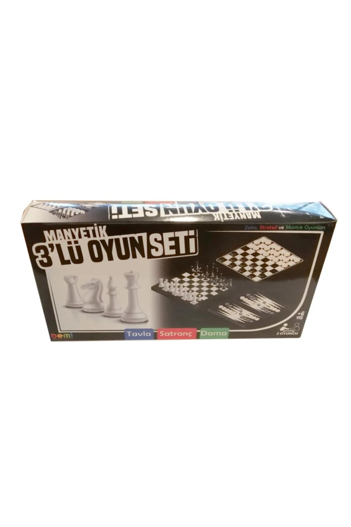 Bemi Manyetik 3'Lü Oyun Seti 5201Bemi Manyetik 3'Lü Oyun Seti 5201 - Kirtasiyem.netTangram