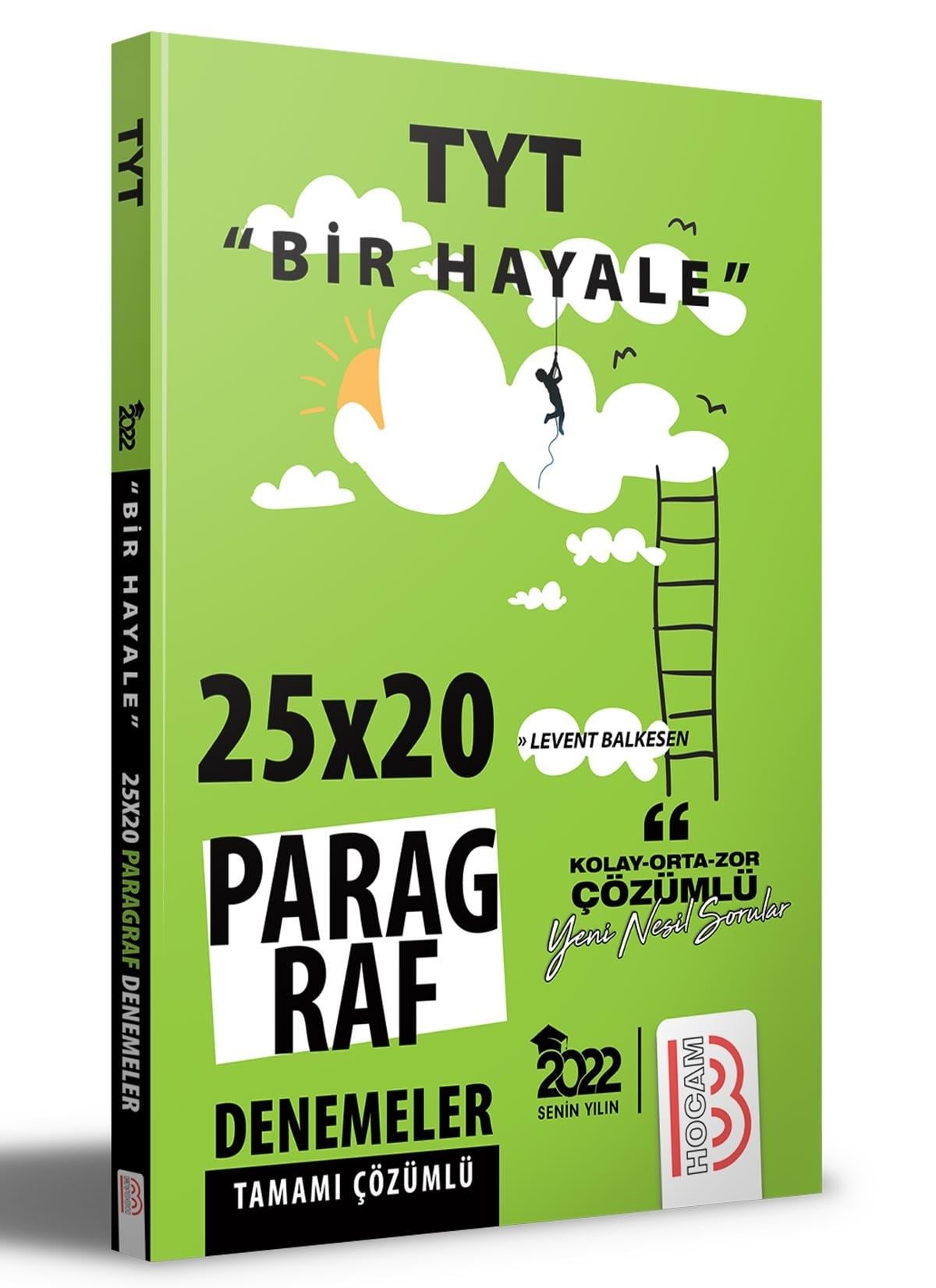 Benim Hocam 2022 TYT Bir Hayale Serisi Paragraf DenemeleriBenim Hocam 2022 TYT Bir Hayale Serisi Paragraf Denemeleri - Kirtasiyem.netTYT
