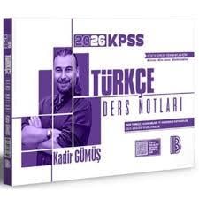 Benim Hocam - 2026 KPSS Türkçe Ders NotlarıKPSS Hazırlık