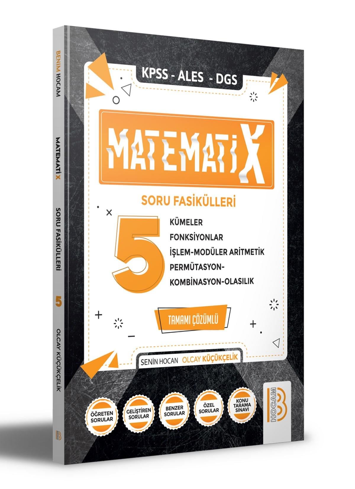 Benim Hocam Kpss Ales Dgs Tyt Matematix Soru Fasikülleri - 5Benim Hocam Kpss Ales Dgs Tyt Matematix Soru Fasikülleri - 5 - Kirtasiyem.netDGS Hazırlık