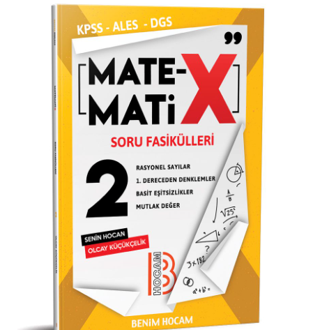 Benim Hocam Yayınları Kpss Ales Dgs Tyt Matematix Soru Fasikülleri - 2Benim Hocam Yayınları Kpss Ales Dgs Tyt Matematix Soru Fasikülleri - 2 - Kirtasiyem.netDGS Hazırlık