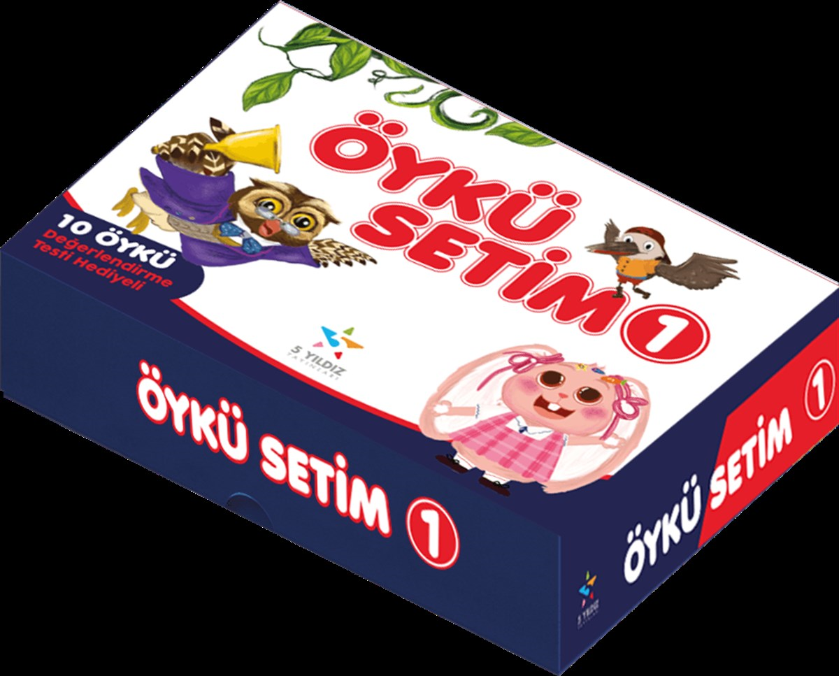 Beş yıldız 1. Sınıf Öykü SetimBeş yıldız 1. Sınıf Öykü Setim - Kirtasiyem.net1.Sınıf