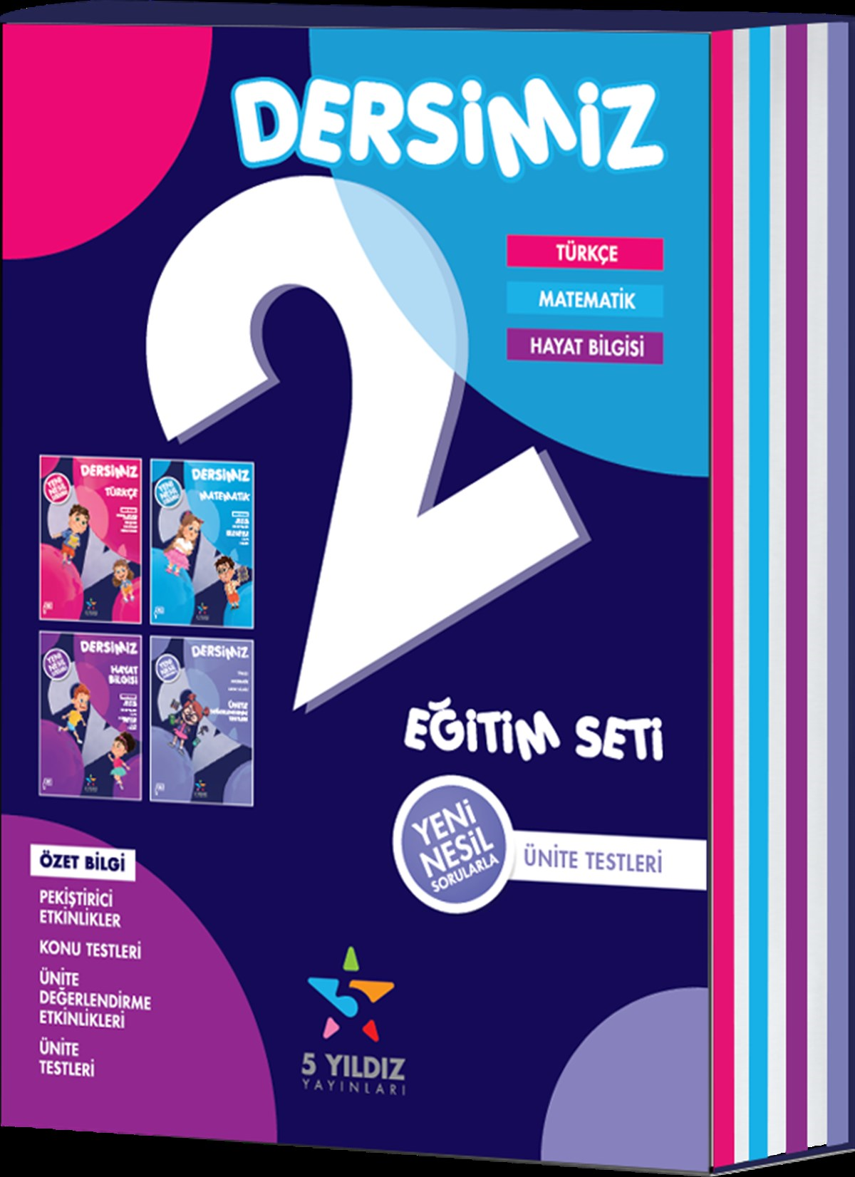Beş yıldız 2. Sınıf Eğitim SetiBeş yıldız 2. Sınıf Eğitim Seti - Kirtasiyem.net2.Sınıf