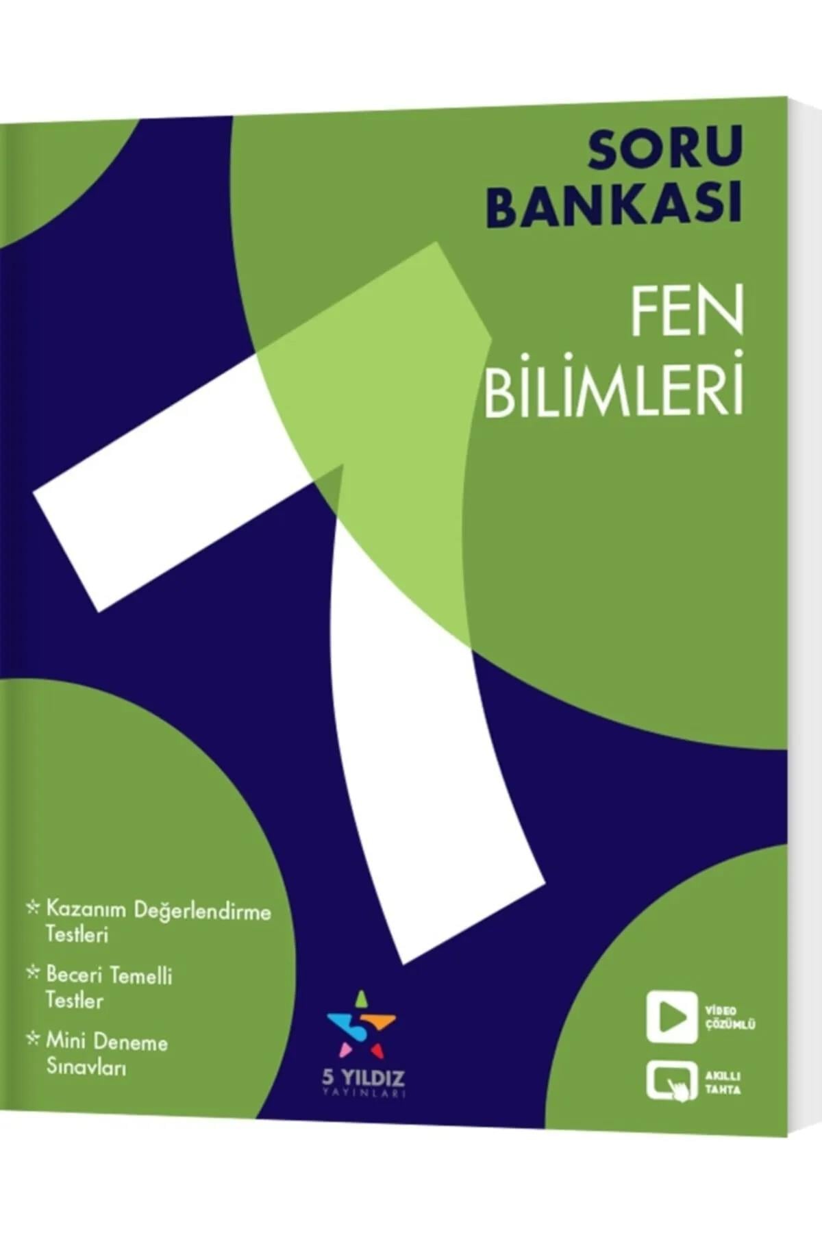 Beş Yıldız 7. Sınıf Fen Bilimleri Soru BankasıBeş Yıldız 7. Sınıf Fen Bilimleri Soru Bankası - Kirtasiyem.net7.Sınıf
