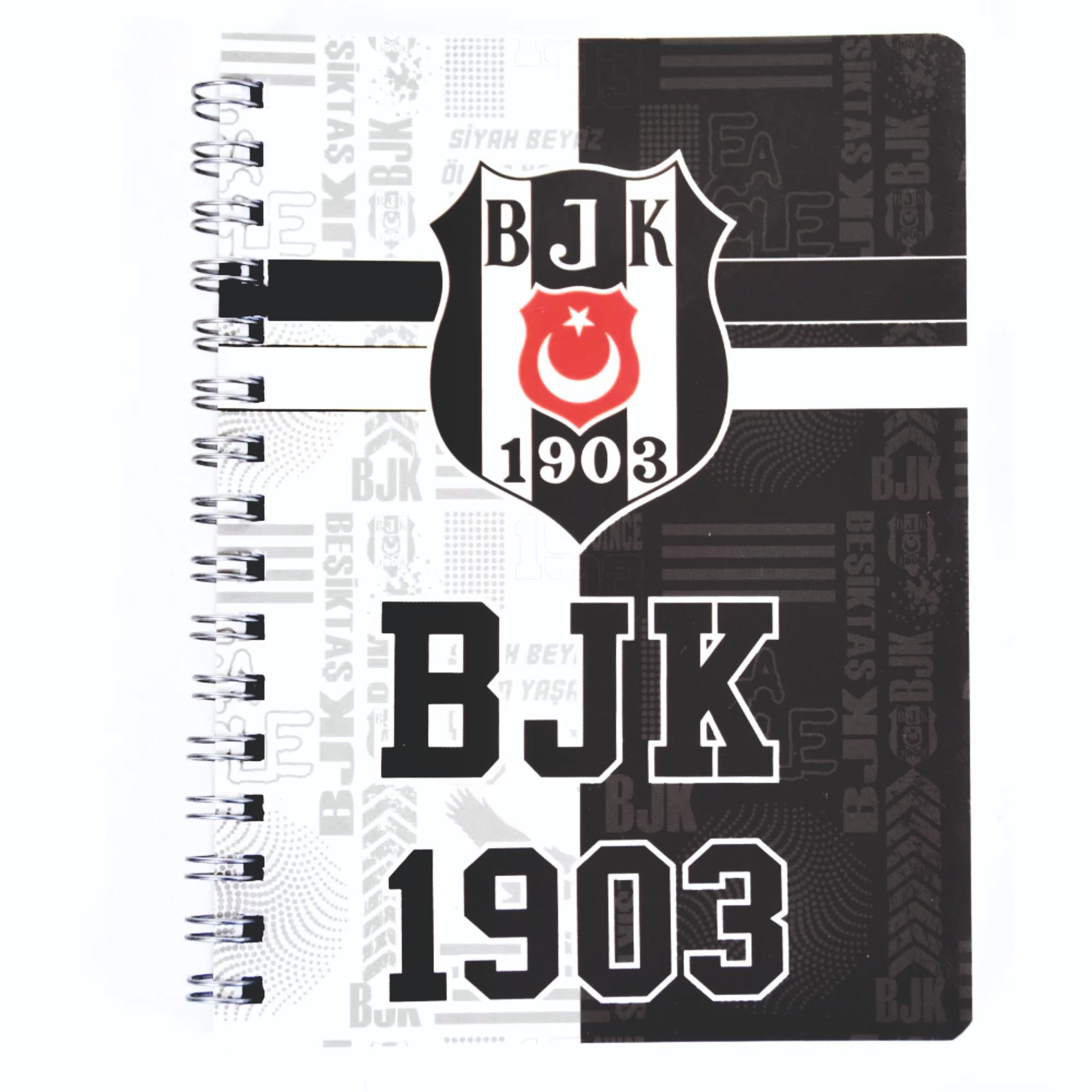 Beşiktaş Bloknot Spr Krt Kpk A6 80Yp Özkara Beşiktaş Bloknot Spr Krt Kpk A6 80Yp *36 - Kirtasiyem.netSpiralli Bloknotlar