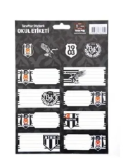Beşiktaş Okul Etiketi  3Yp (25X12)Beşiktaş Okul Etiketi  3Yp (25X12) - Kirtasiyem.netOkul Etiketleri