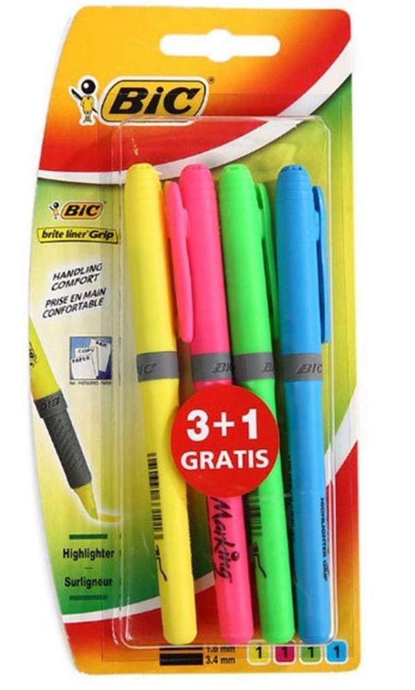 Bic Brıte Liner Grip Bl 3+1 KrsBic Brıte Liner Grip Bl 3+1 Krs - Kirtasiyem.netDiğer Kalemler
