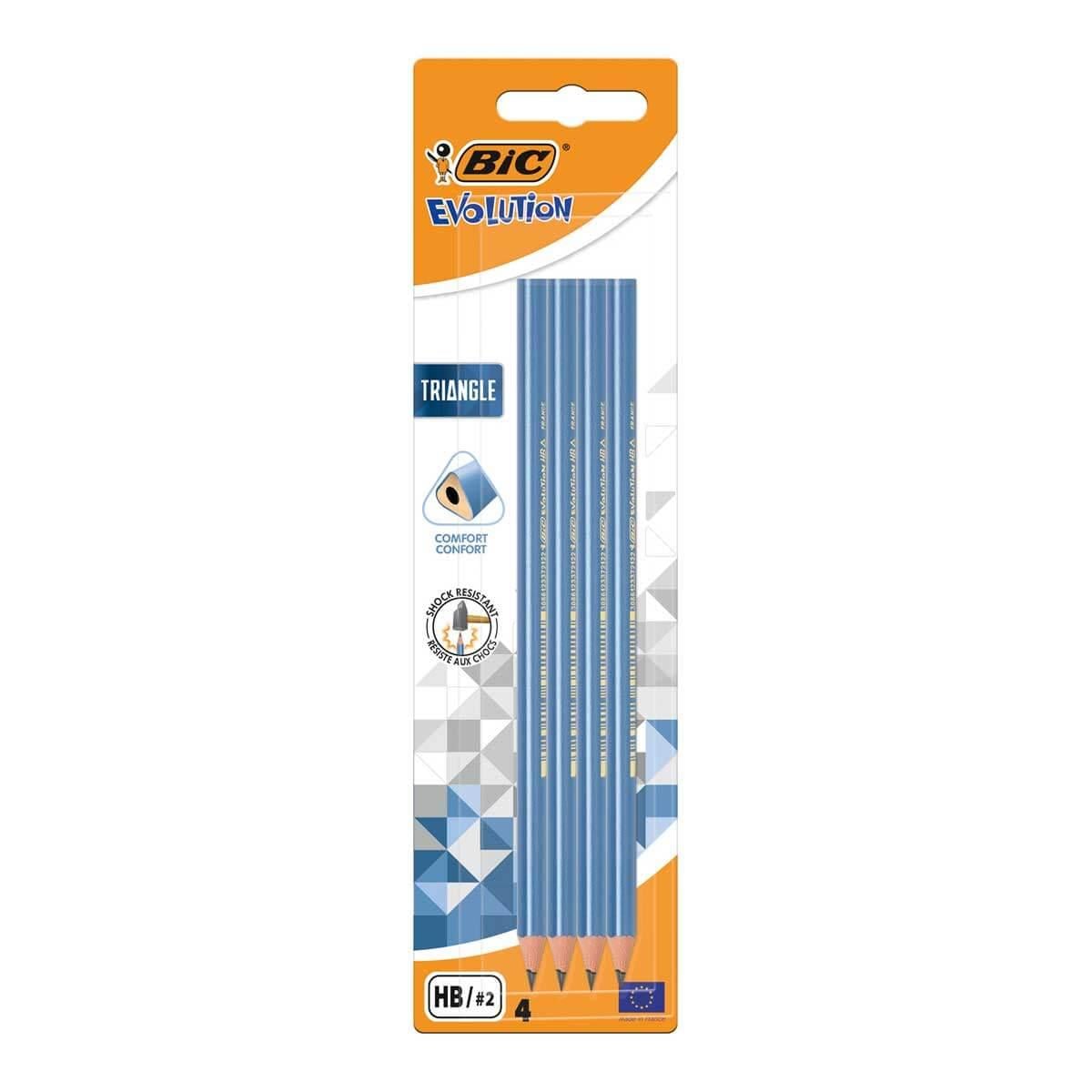 Bic Evol Üçgen Kurşun Kalem 4'Lü BlisterBic Evol Üçgen Kurşun Kalem 4'Lü Blister - Kirtasiyem.netKurşun Kalemler