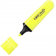 Bic Fosforlu Kalem Sarı_12Bic Markıng Flat Hıghlıghter Sarı*12 - Kirtasiyem.netDövme Kalemleri