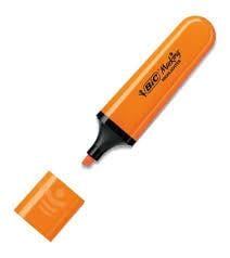 Bic Fosforlu Kalem Turuncu_12Bic Markıng Flat Hıghlıghter Turuncu *12 - Kirtasiyem.netDövme Kalemleri