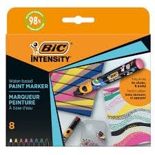 Bic Intensıty Paınt Marker 8'Li Vıvıd Dövme Kalemleri