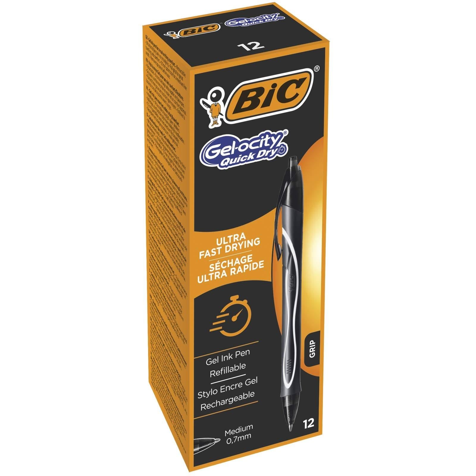 Bic Jel Kalem Gelocity Hızlı Kuruyan SiyahBic Jel Kalem Gelocity Hızlı Kuruyan Siyah*12 - Kirtasiyem.netJel Kalemler